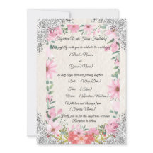 Simple Elegant Indian Wedding Invitation | Traditi