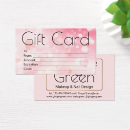 Simple Elegant Pink Bokeh