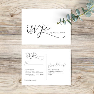 Simple Elegant Wedding UAWG Postkarte
