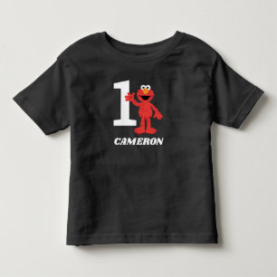 Simple Elmo 1. Geburtstag Kleinkind T-shirt