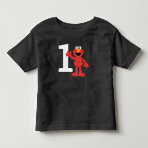 Simple Elmo 1. Geburtstag Kleinkind T-shirt