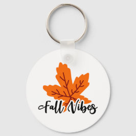 Simple Fall Vibes Print Schlüsselanhänger