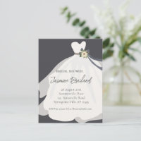 Simple Floral Bridge Gown Brautparty