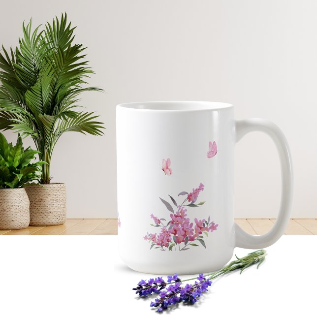 Simple Flower Design Mug Kaffeetasse (Von Creator hochgeladen)