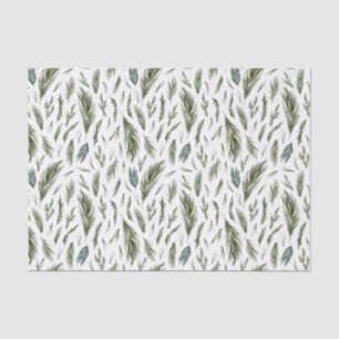 Simple Forest Botanicals Aquarellen Weihnachten Seidenpapier