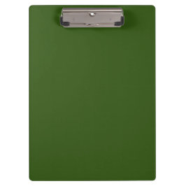Simple Forest Green Authority® Klemmbrett