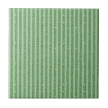 Simple Forest Green Glitter Style Vertical Stripes
