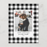 Simple Frame White Buffalo Kariertes Foto