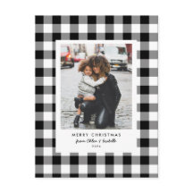 Simple Frame White Buffalo Kariertes Foto