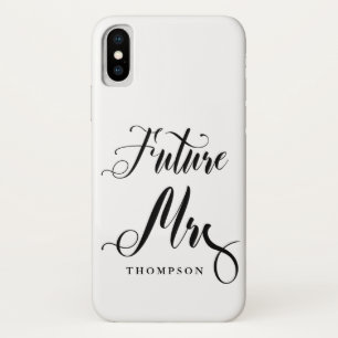 Simple Future Frau Script Calligraphy Bride soll Case-Mate iPhone Hülle