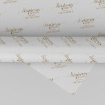 Simple Gold Calligraphy Custom Christmas Geschenkpapier<br><div class="desc">Diese einfache Goldkalligrafie ist ein individuelles Weihnachtsverpackungspapier, das sich perfekt für ein schick-reines Urlaubsgeschenk eignet. Passen Sie das Packpapier mit dem Namen des Geschenkleiters an. Bitte kontaktieren Sie mich mit beliebigen Designanpassungen, die Sie benötigen. Bitte beachten Sie: Dieses Design enthält keine echte Goldfolie. Es ist eine hochwertige Grafik, die wie...</div>