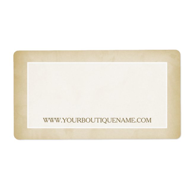 Simple Gold Grunge Moderne Boutique Retail Website (Vorne)