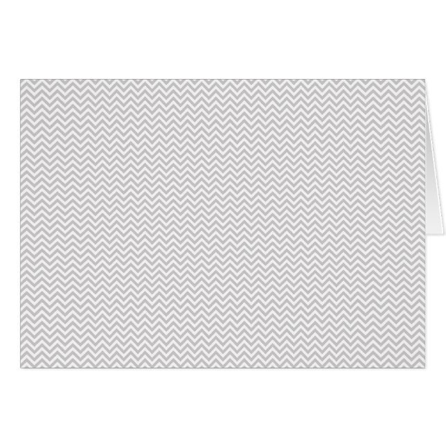 Simple Gray ZigZag (Vorderseite (Horizontal))