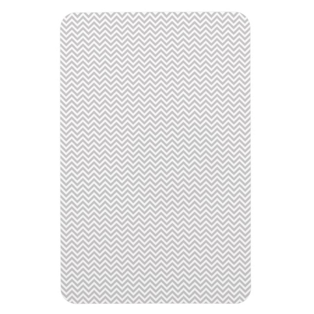 Simple Gray ZigZag Magnet (Vertikal)