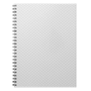 Simple Gray ZigZag Notizblock
