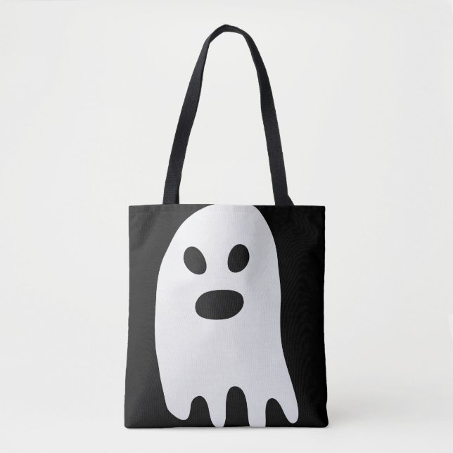 Simple Halloween White Ghost (Vorderseite)