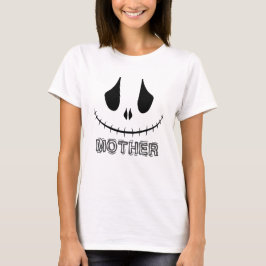 Simple Happy Halloween Boo Mama Pumpkin T-Shirt