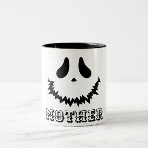 Simple Happy Halloween Boo Mama Pumpkin Zweifarbige Tasse