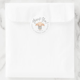 Simple Harry Potter Baby Shower Runder Aufkleber