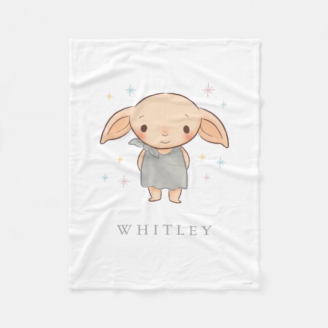 Simple Harry Potter - Dobby Baby Shower Fleecedecke (Vorderseite)
