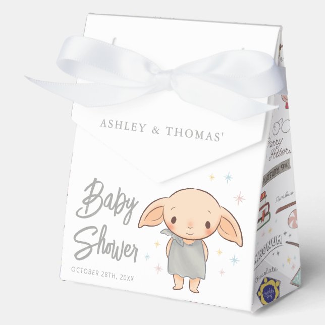 Simple Harry Potter - Dobby Baby Shower Geschenkschachtel (Vorderseite)