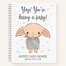 Simple Harry Potter - Dobby Baby Shower Notizbuch