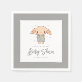 Simple Harry Potter - Dobby Baby Shower Serviette