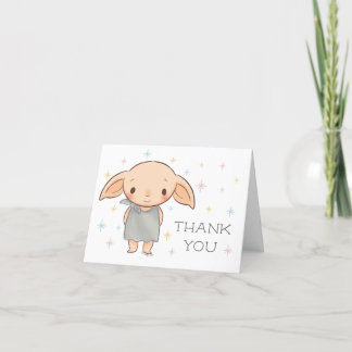 Simple Harry Potter - Dobby Birthday Dankeskarte