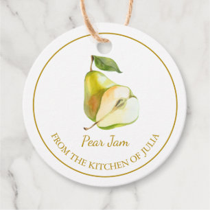 Simple Homemade Peak Jam Hang Tag l White Geschenkanhänger