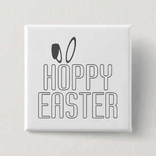 Simple Hoppy Oaster Pun Typografie   Schaltfläche  Button