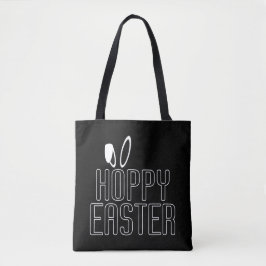 Simple Hoppy Oaster Pun Typografie | Tragetasche