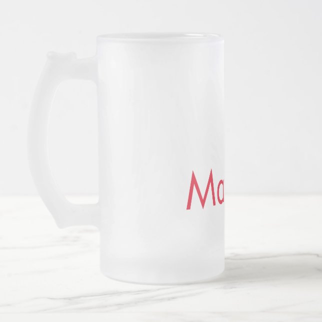 simple initial letter monogram add your name lett  mattglas bierglas (Links)