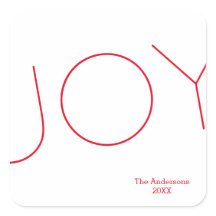 Simple Joy - Square Sticker