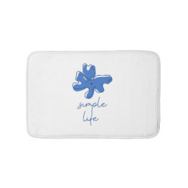 Simple Life Minimalism Bath Mat Badematte