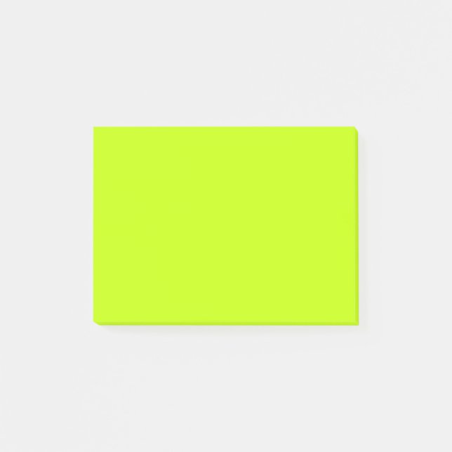 Simple Lime Green Post-it Klebezettel (Vorderseite)