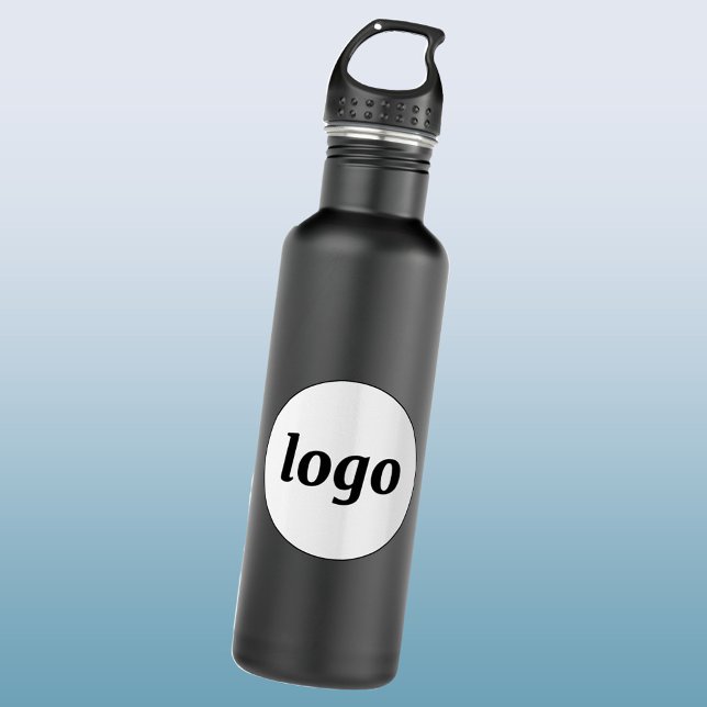 Simple Logo Branding Business Promotional Edelstahlflasche (Simple logo business branding promotional water bottle)