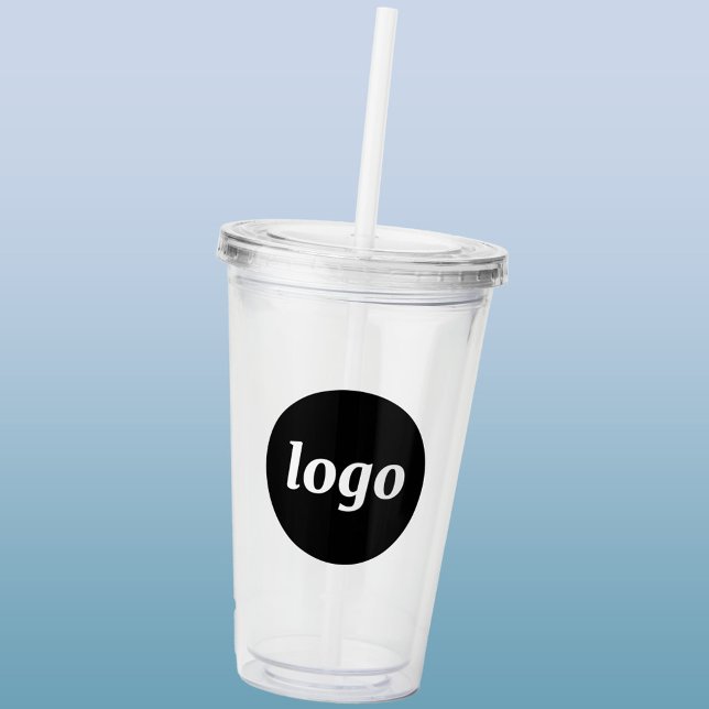 Simple Logo Business Branding Promotional Acryltrinkbecher (Simple logo business branding promotional acrylic tumbler)