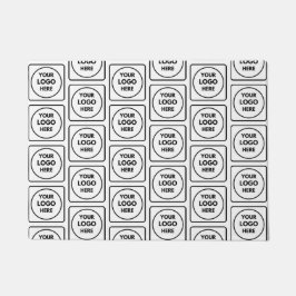 Simple Logo Pattern Business doormat Fußmatte