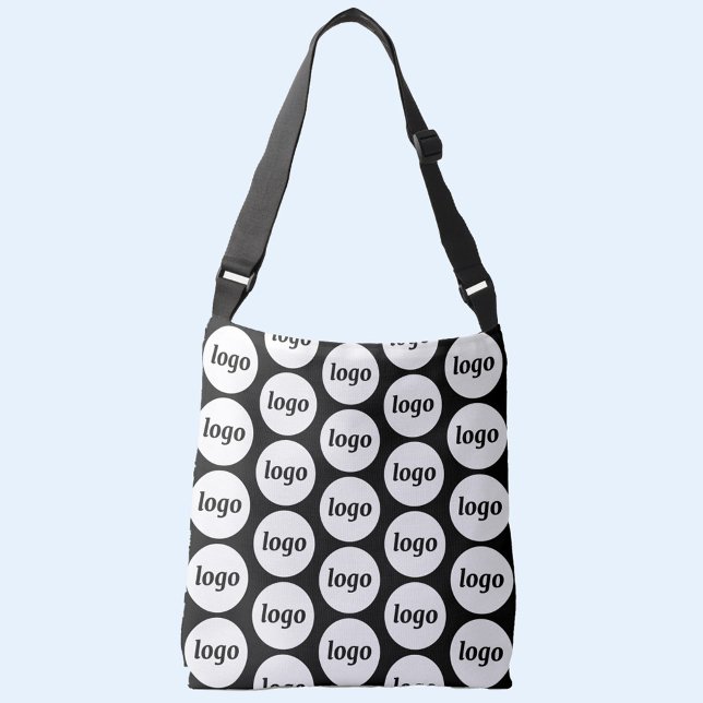 Simple Logo Pattern Business Promotional Tragetaschen Mit Langen Trägern (Simple logo pattern business branding promotional cross body bag)