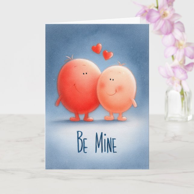 Simple Love Valentine Card Karte (Orchidee)