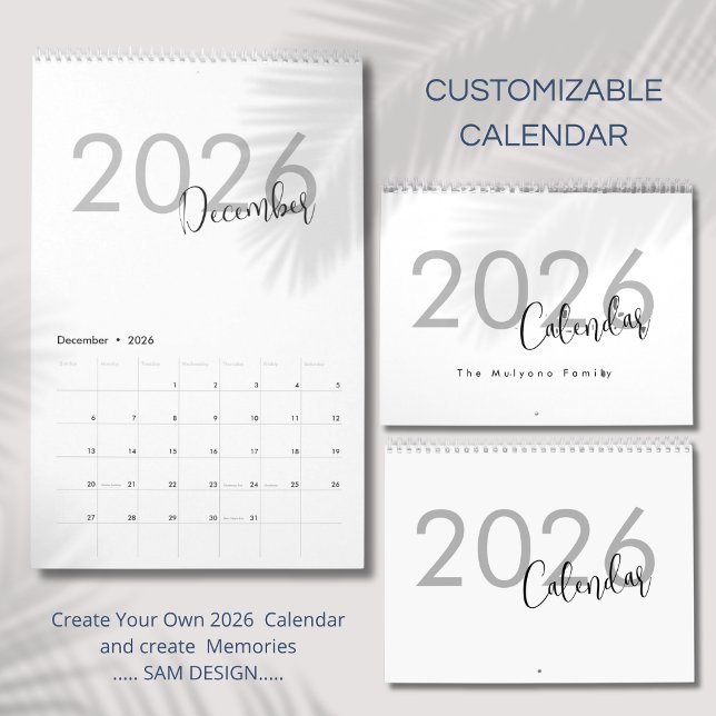 Simple Luxury Design Calendar Kalender (Von Creator hochgeladen)