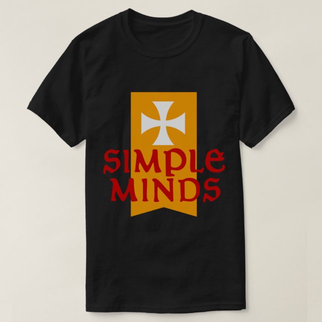 Simple Minds Classic T - Shirt (Design vorne)
