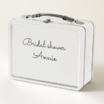 simple minimal add your name text bridal shower  t<br><div class="desc">design</div>