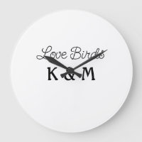 simple minimal add your name text love birds text