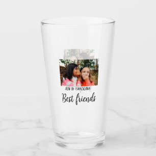 simple minimal best friends name add photo text le glas