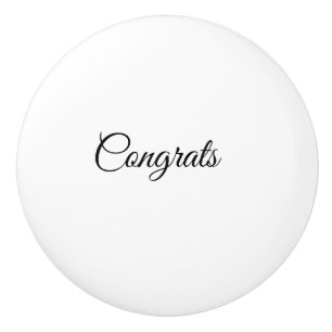 Simple minimal congratulations add your text name keramikknauf
