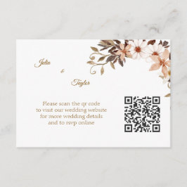 Simple Minimal Enclosure Card Begleitkarte