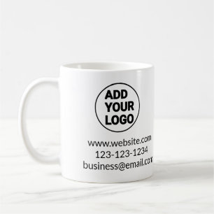 Simple minimal q r code add logo scan code name we kaffeetasse