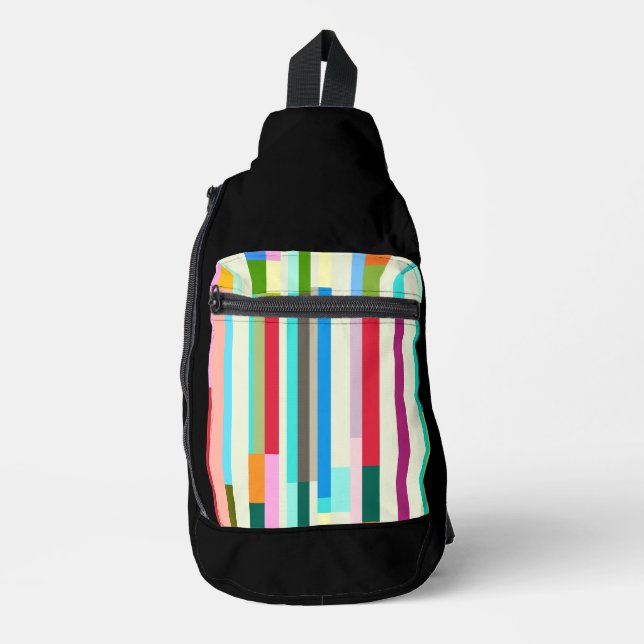 Simple modern body bag crossbody bag (Vorderseite)