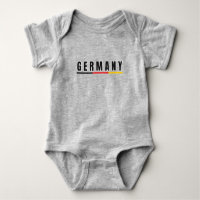 Simple Modern Germania Deutschland Art Letter Souv